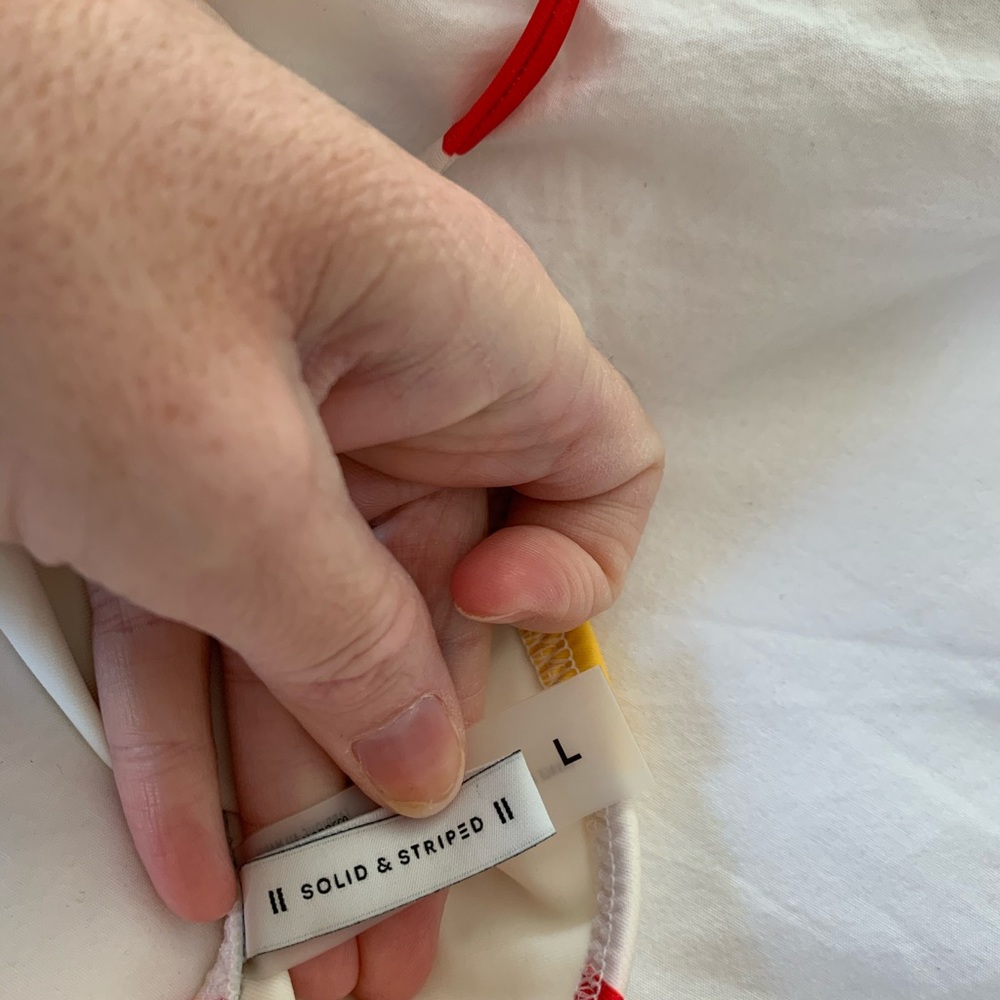 Solid & Stripped Bikini - image 3